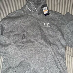 Under Armour Gray Sweater with Classic Logo